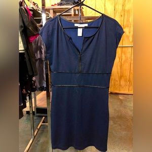 Max Stdio Navy Black Dress